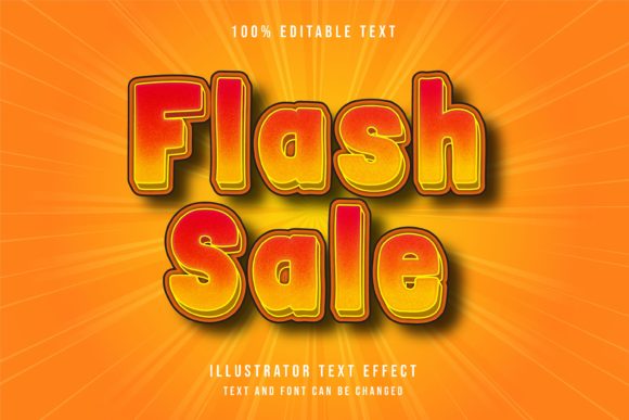 Download Flash Sale - Text Effect - Sale Collection