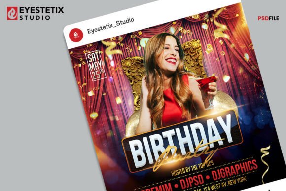 Download Birthday Party Invitation Post - Birthday Collection