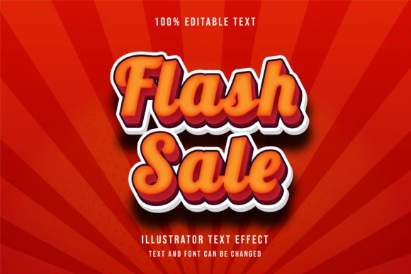 Download Flash Sale - Text Effect - Sale Collection