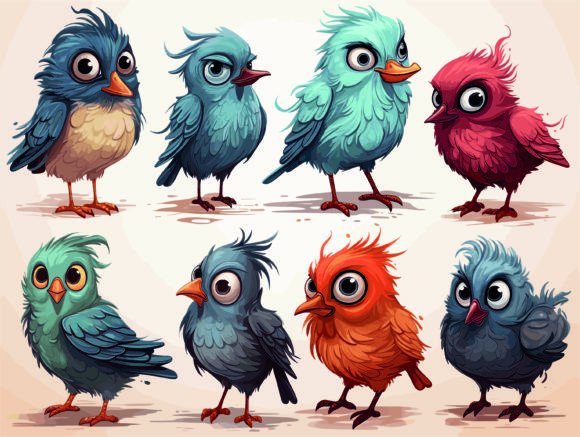 Download Icon Rainbow Bird - Premium Bundle