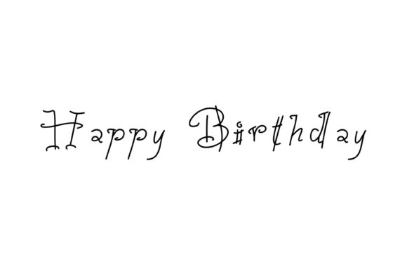 Download Happy Birthday Font - Birthday Collection