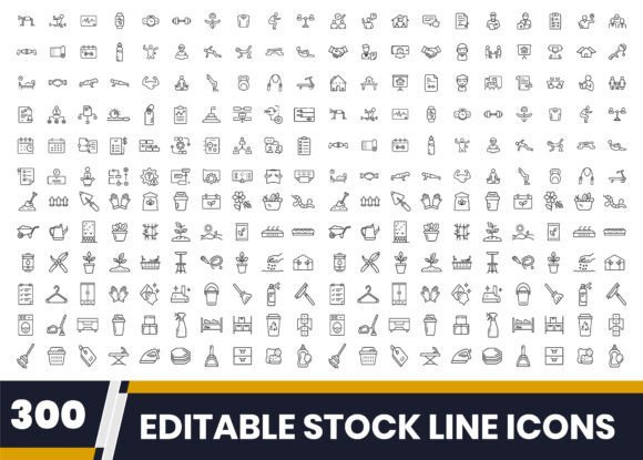 Download Modern Line Icon Pack 300+ Vectors - Premium Resources